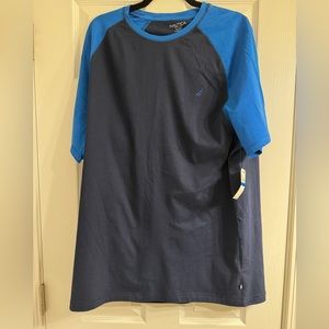 Men’s Nautica, short sleeve, sleepwear, size XL. New tags.